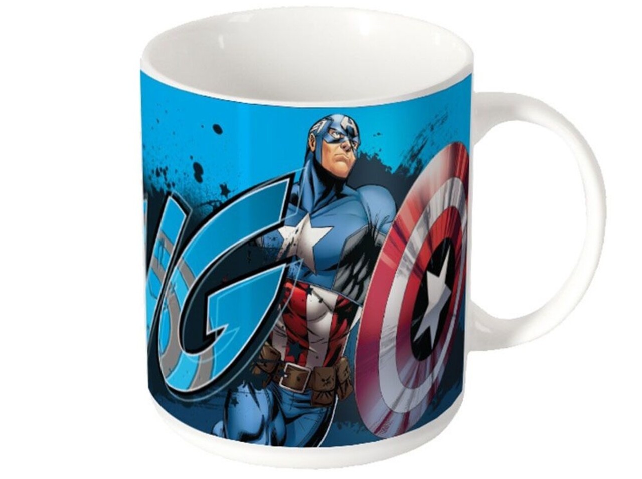 America Avengers Bögre, Marvel, 320 Ml, Porcelán