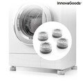 Novib InnovaGoods 4 db egymásra helyezhető rezgéscsillapító lábakból álló készlet, 6.7x3.5 cm