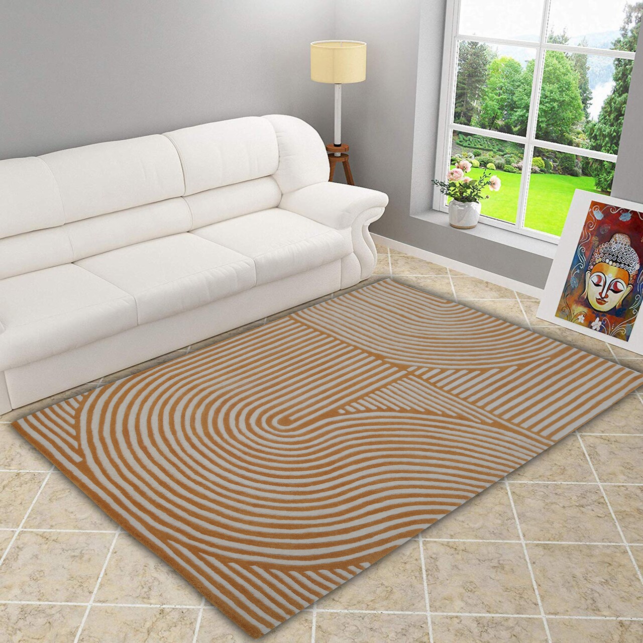 Maze bedora szőnyeg,160x230 cm, 100% gyapjú, színes, kézzel megmunkált