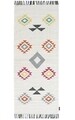 Kilim szőnyeg, Country Modern 330, Baketo, 100% pamut, kézzel készített, 60x200 cm