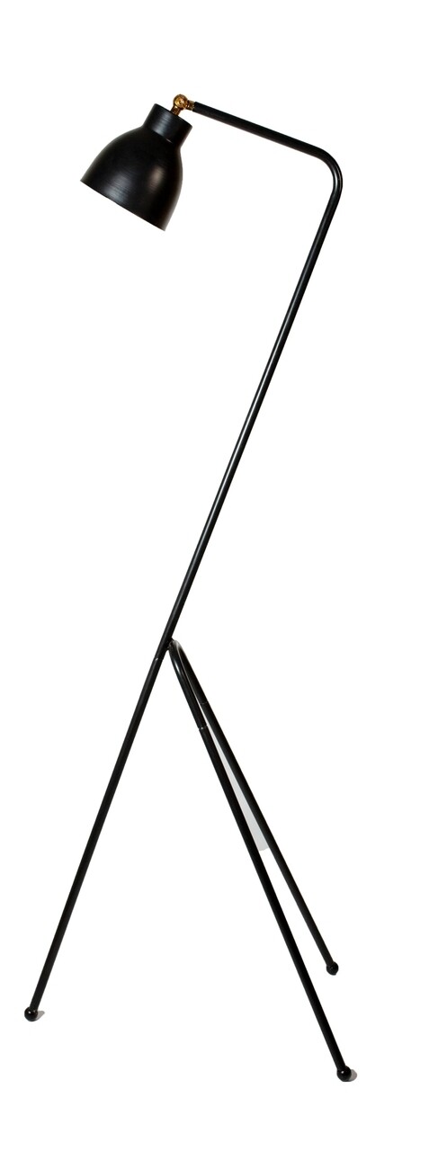 Casa parasio állólámpa, h150 cm, 1 x e27, 60 w, fekete