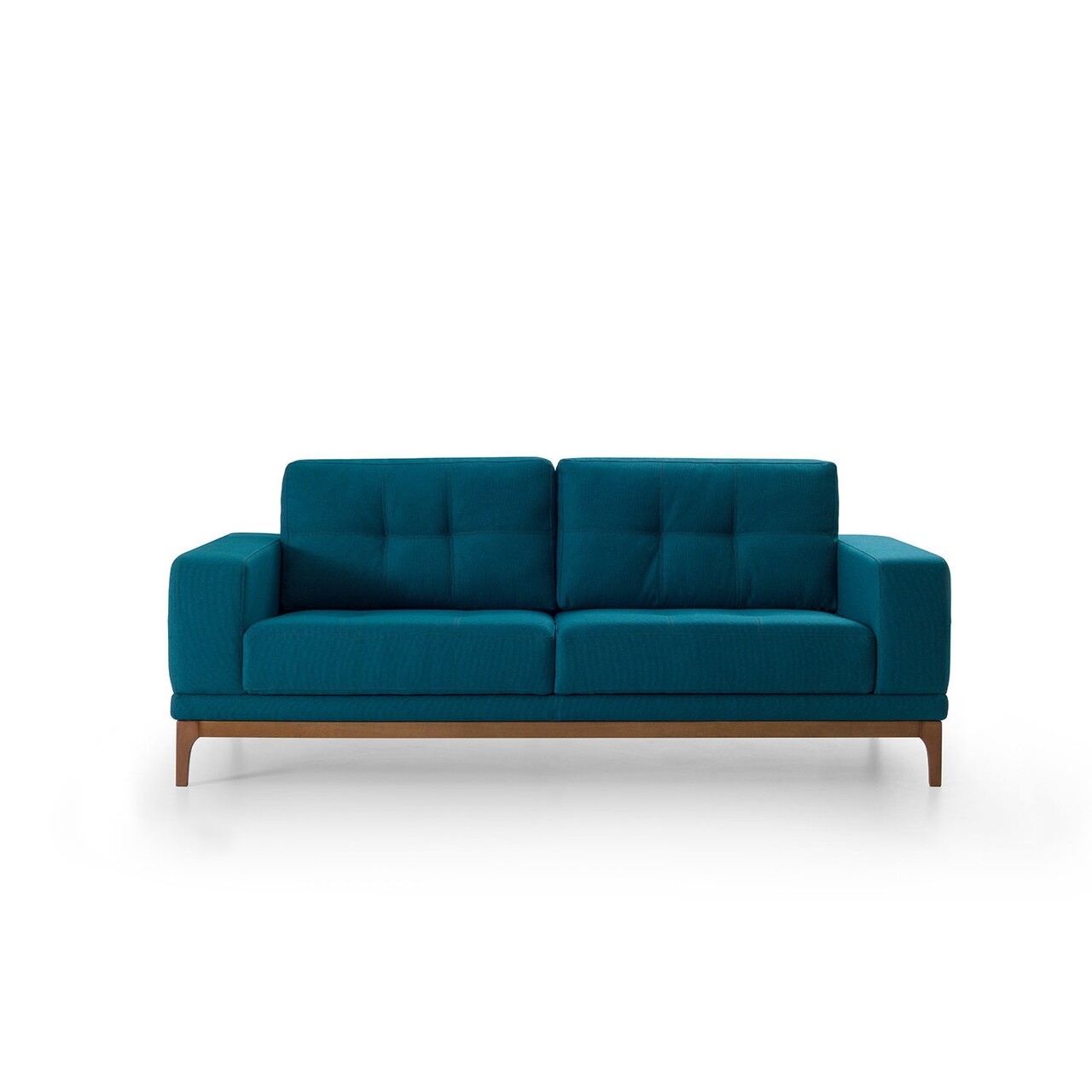 New tulip kihúzható kanapé, ndesign, 2 személyes, 170x97x83 cm, fa, kék
