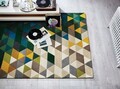 Illusion Prism Green / Multi szőnyeg 80X150 cm