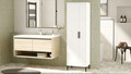 Yurudesign Konyhai szekrény, 50.4x35.7x165 cm, PAL, fehér