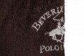 Uniszex fürdőköpeny, Beverly Hills Polo Club, 100% pamut, L / XL, barna