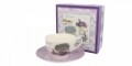 Passion Csésze kistányérral, Duo, 250 ml, porcelán, lila