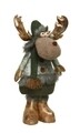 Deer Dekoráció, Decoris, 20x20x52 cm, poliészter, világoszöld