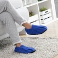 InnovaGoods Blue mikrohullámú sütő papucs, univerzális méretű, poliészter, kék