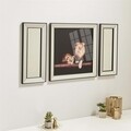 T807, Neostill Kép és 2 db Dísz tükör, hőálló üveg, 70 x 70 cm/30 x 70 cm