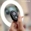Lampa circulara Selfie Ring cu trepied si telecomanda Youaro,  InnovaGoods, 120 LED-uri