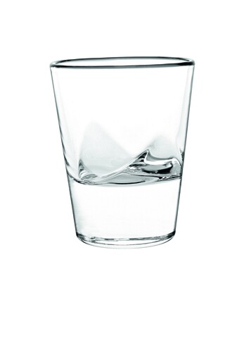 6 pohár vodka készlet 80 ml, Vidivi, Rialto, üveg, átlátszó
