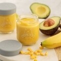 Kilner 6 db Befőttesüveg gyerek ételnek, Bear, 190 ml, üveg, áttetsző