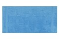 Szivárványos fürdőlepedő, Hobby, 70 x 140 cm, pamut, kék