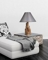 Luin Éjjeli lámpa, 8300-3M, E27, 60 W, fa/textil