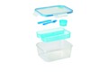 Snips Tároló fedővel, Lunchbox Blue, 1,5 L, polipropilén, kék