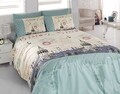 Egyszemélyes ágynemű Galata v2, Majoli Home Collection, 3 db, 160x240 cm, ranforce pamut, többszínű