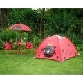 Gyermek kerti sátor Ladybug, Decoris, 120x120x80 cm, poliészter, piros