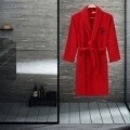 Uniszex fürdőköpeny, Beverly Hills Polo Club, 100% pamut, M/L, piros