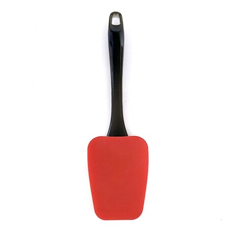 Tészta spatula, Luigi Ferrero Atlanta, 25 cm, szilikon, piros / fekete