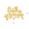 Tanelorn Fénydekoráció, XMASGOLD-023, 95x69 cm, fém, aranyszín