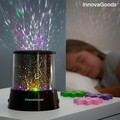LED Galaxie Lámpa vetítővel, InnovaGoods Galadxy, Ø10.7 x 12 cm