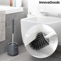 WC kefe Kleanu támasztékkal, InnovaGoods, gumi (*) 2, 12x43 cm