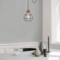 Tellini MR - 1002 Csillár, Opviq, 65 x 25 x 110 cm, 1 x E27, 100W, fekete