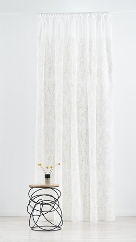 Belső függöny Mendola , Oslo, 300x260 cm, poliészter, bézs