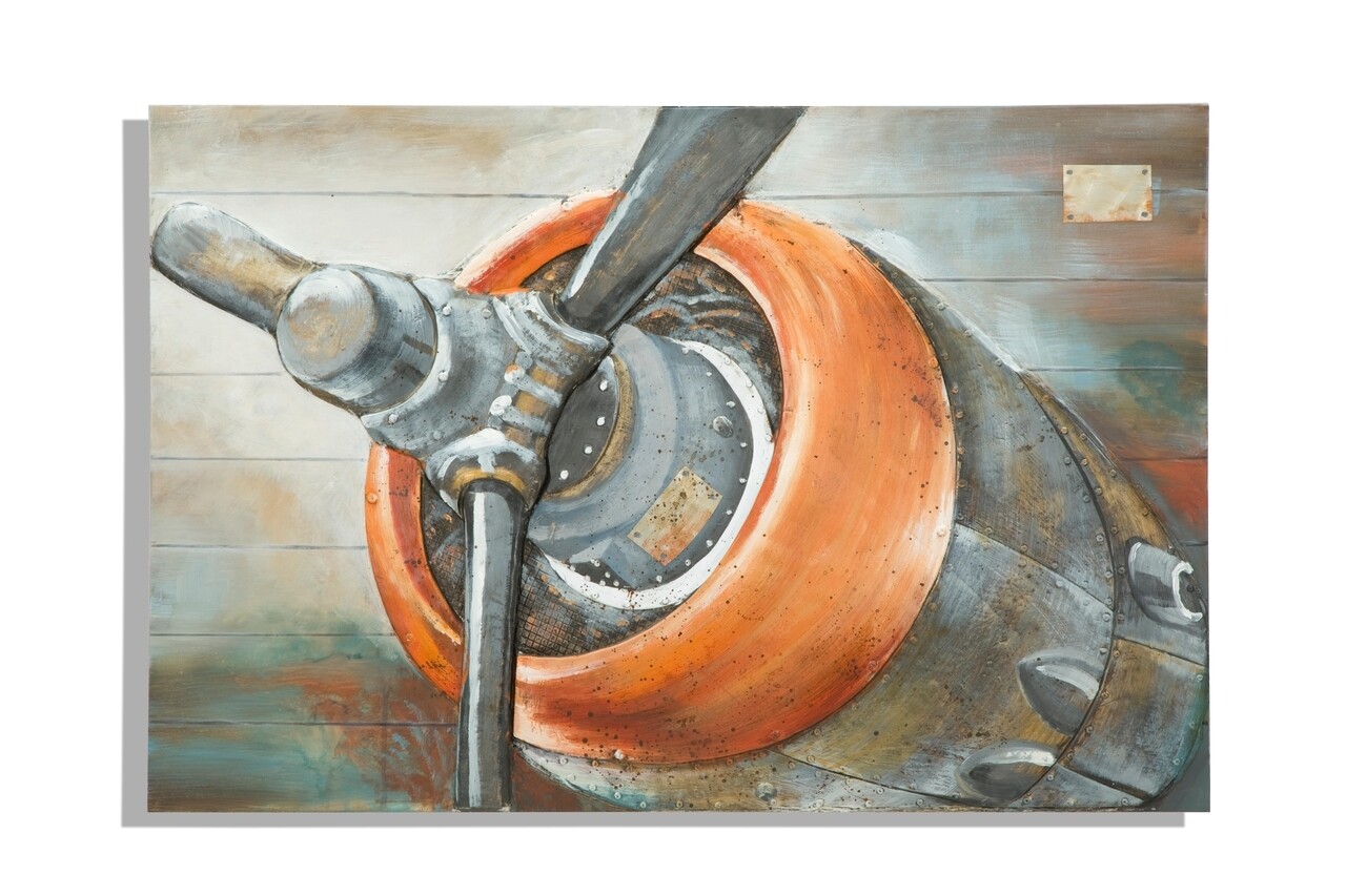 Aviator Festmény, Mauro Ferretti, 80x120 cm, kézzel festett, kanavász/erdeifenyő