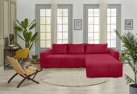 Coltar extensibil Verona Bej 287x169x96 cm cu lada de depozitare