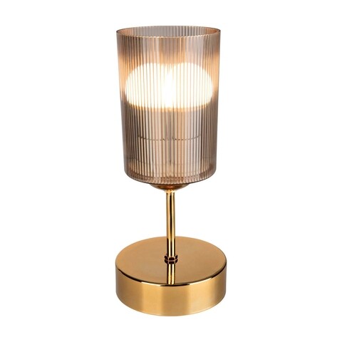 Modelight-ASZ.1085 Éjjeli lámpa, 10x30 cm, 1 x E27, 60 W, aranyszín