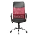 Ergonomikus irodai szék Bedora Lotte, Mesh, fekete / piros