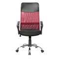 Ergonomikus irodai szék Bedora Lotte, Mesh, fekete / piros