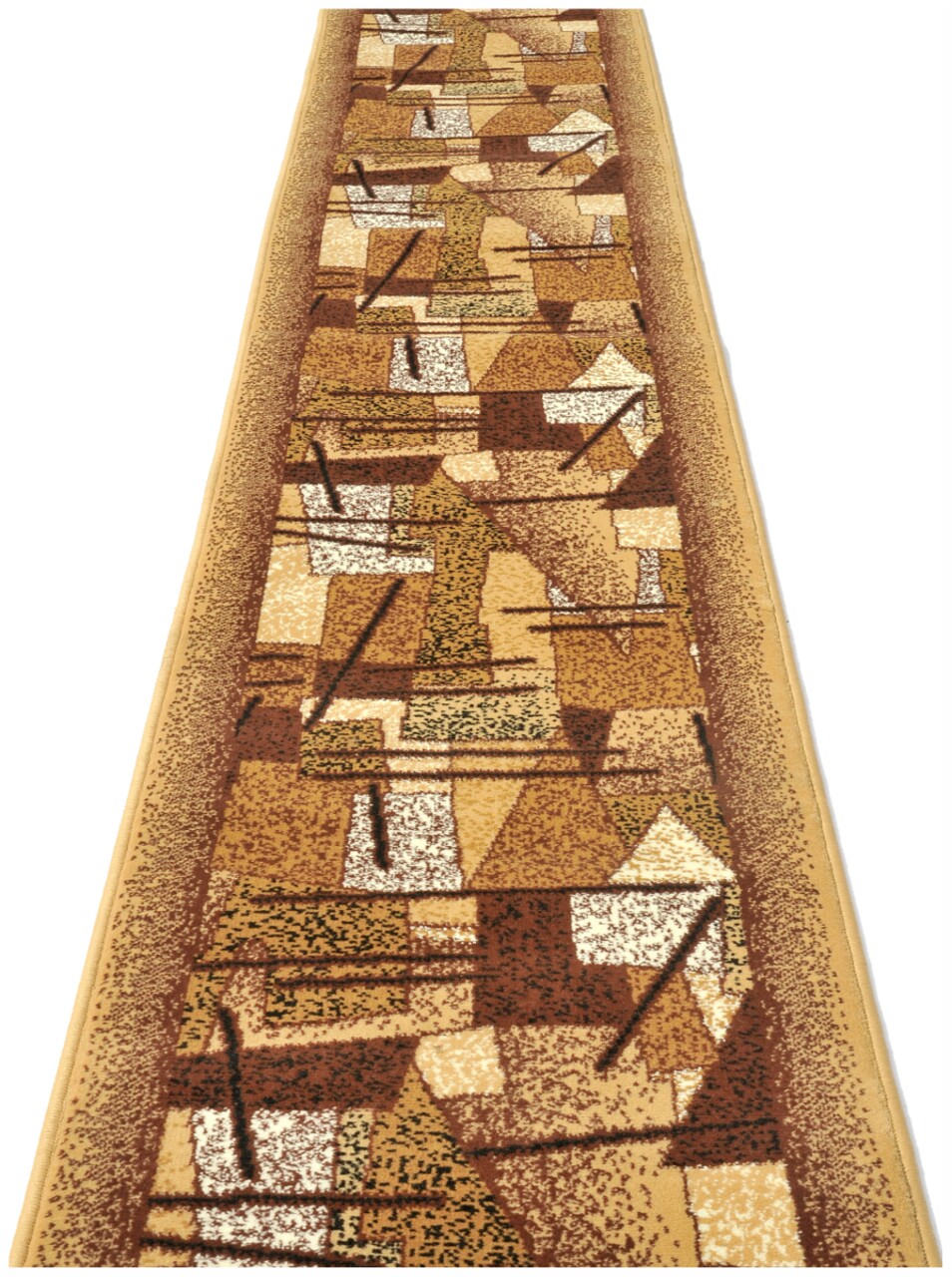 Bolnisi folyosói szőnyeg, Decorino, 100x250 cm, polipropilén, barna