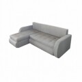 Siena Lux Grey Kihúzható sarokkanapé 243x141x81 cm tárolóládával