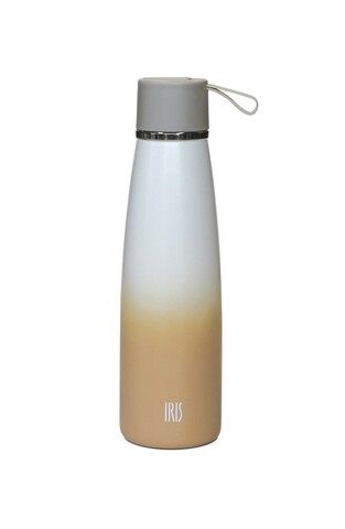 Természetes termosz palack, Iris Barcelona, ​​500 ml, rozsdamentes acél, homok bézs