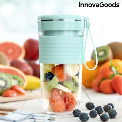 Fruly Újratölthető hordozható pohár keverő  InnovaGoods, 300 ml