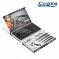 5 részes késkészlet, Cook in Style, Heinner Home, kerámia / műanyag, fekete