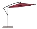 Tropea Terasz/kerti napernyő, Bizzotto, Ø 300 cm, oszlop Ø 46-48 mm, acél/poliészter, bordópiros
