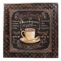 Best Barista Dísz tábla, Creaciones Meng, 40x40 cm, vas