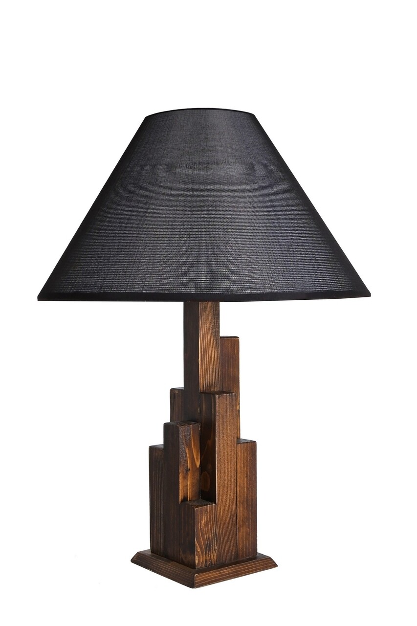 Luin Éjjeli Lámpa, 8301-1M, E27, 60 W, Fa/textil