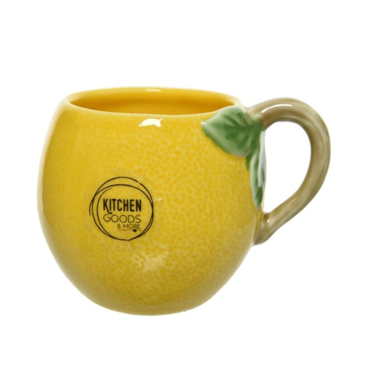 Csésze Lemon, Lemon&Lime, porcelán, sárga