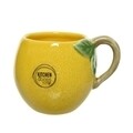 Csésze Lemon, Lemon&Lime, porcelán, sárga