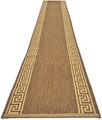 Zara Előszoba szőnyeg, Decorino, 80x300 cm, polipropilén, barna
