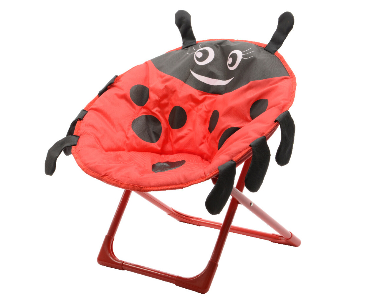 Gyermek Kerti Szék, Decoris Ladybug, 52x42x48 Cm, Piros / Fekete
