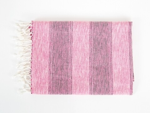 Aleda strandtörölköző, Irya Home, 90x170 cm, rózsaszín