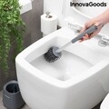 WC kefe Kleanu támasztékkal, InnovaGoods, gumi (*) 2, 12x43 cm