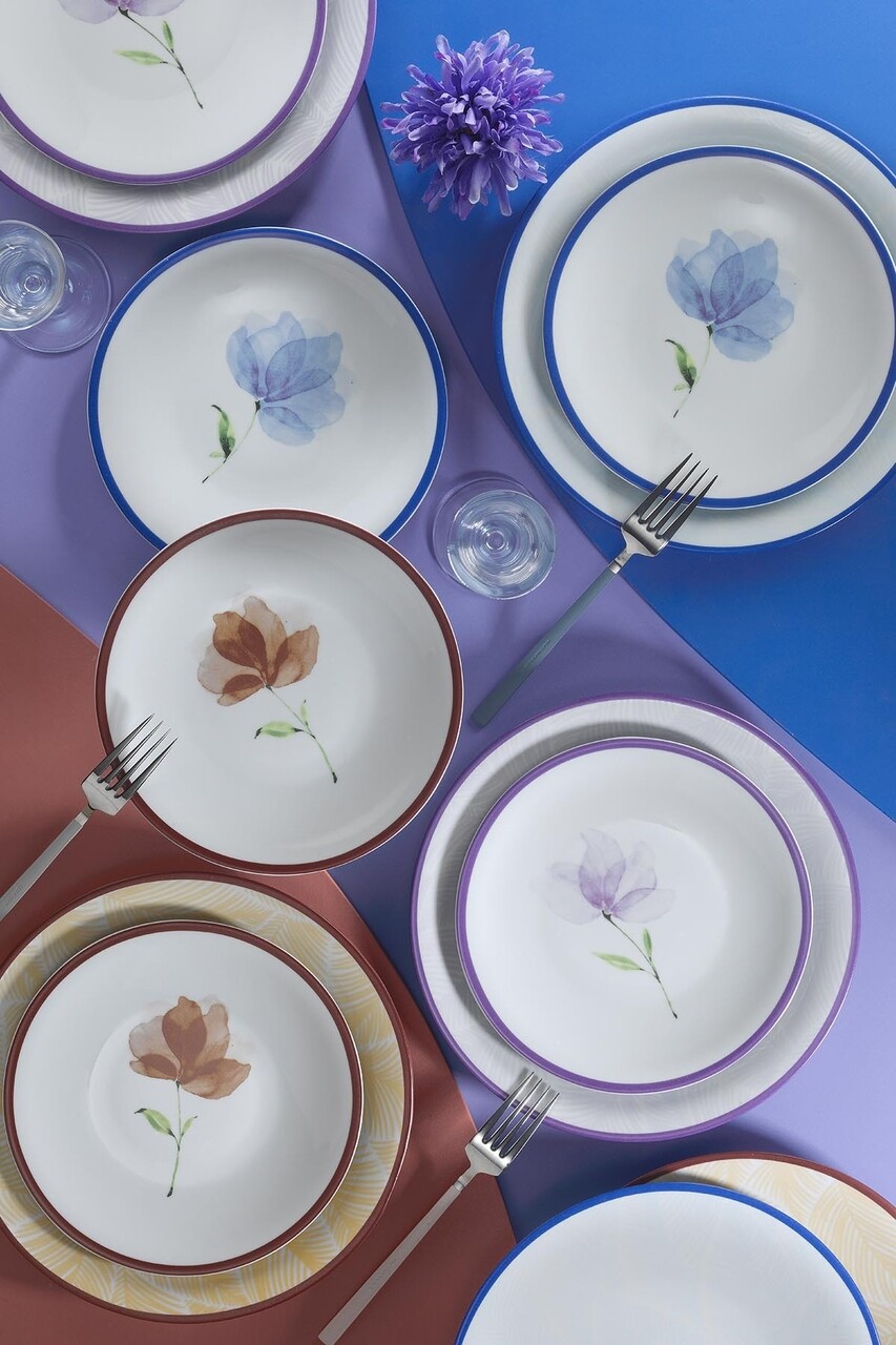 Kutahya Porselen 12 darabos Desszertes tányér, ZG12YS60011790, porcelán