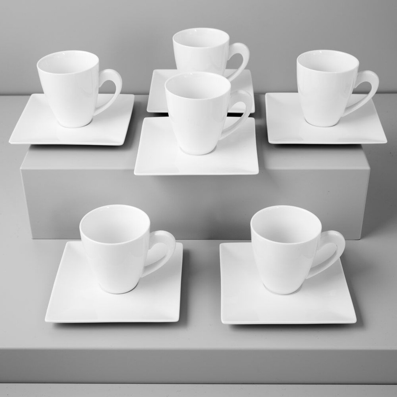 12 Részes Kávéskészlet Porto, Ambition, Porcelán