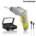 Drivelite Elektromos kábel nélküli csavarhúzó InnovaGoods, USB, 33 darabos